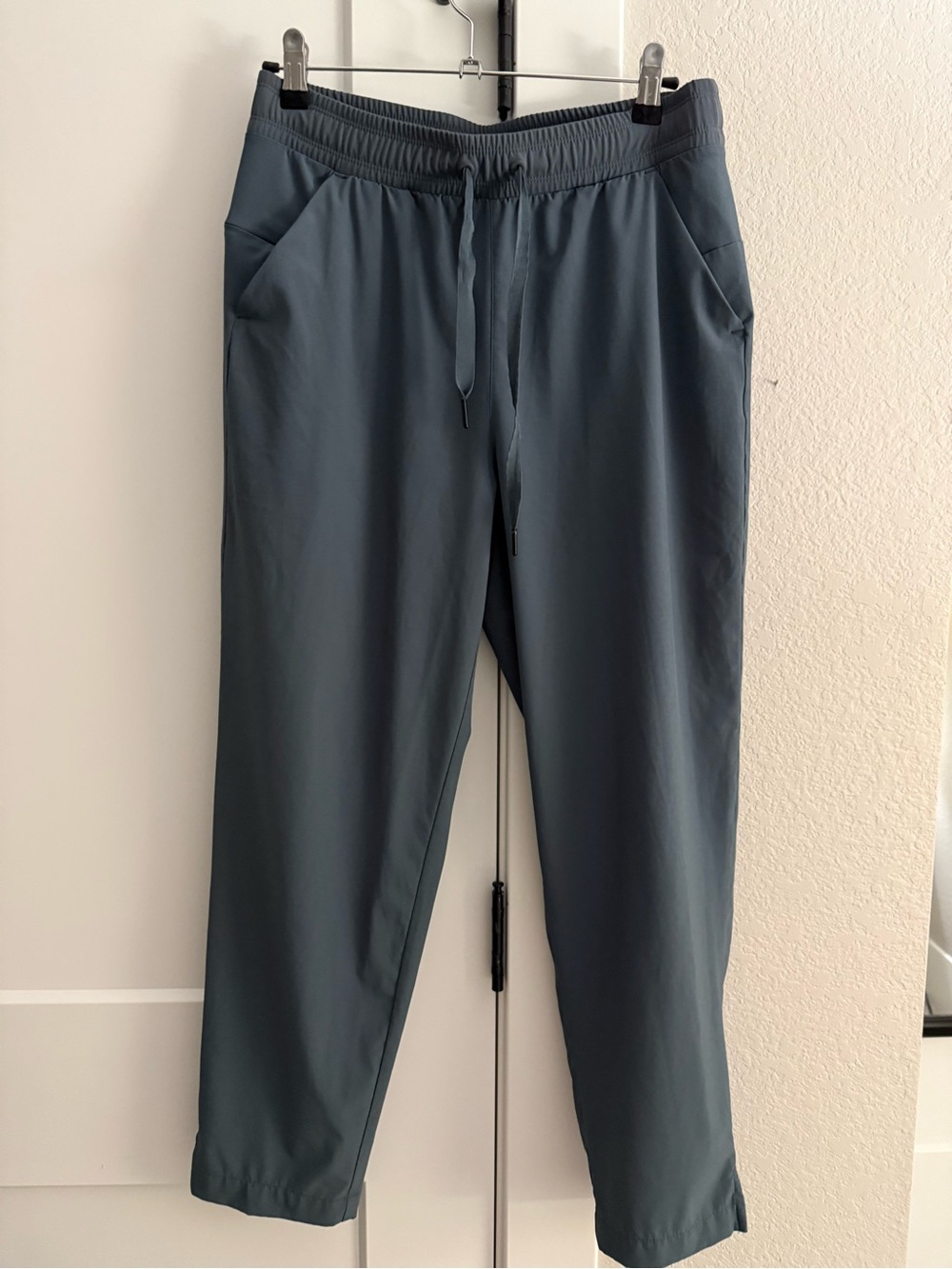 Free Fly Women’s Breeze Drift Pant Joggers Slate Blue Grey Size medium